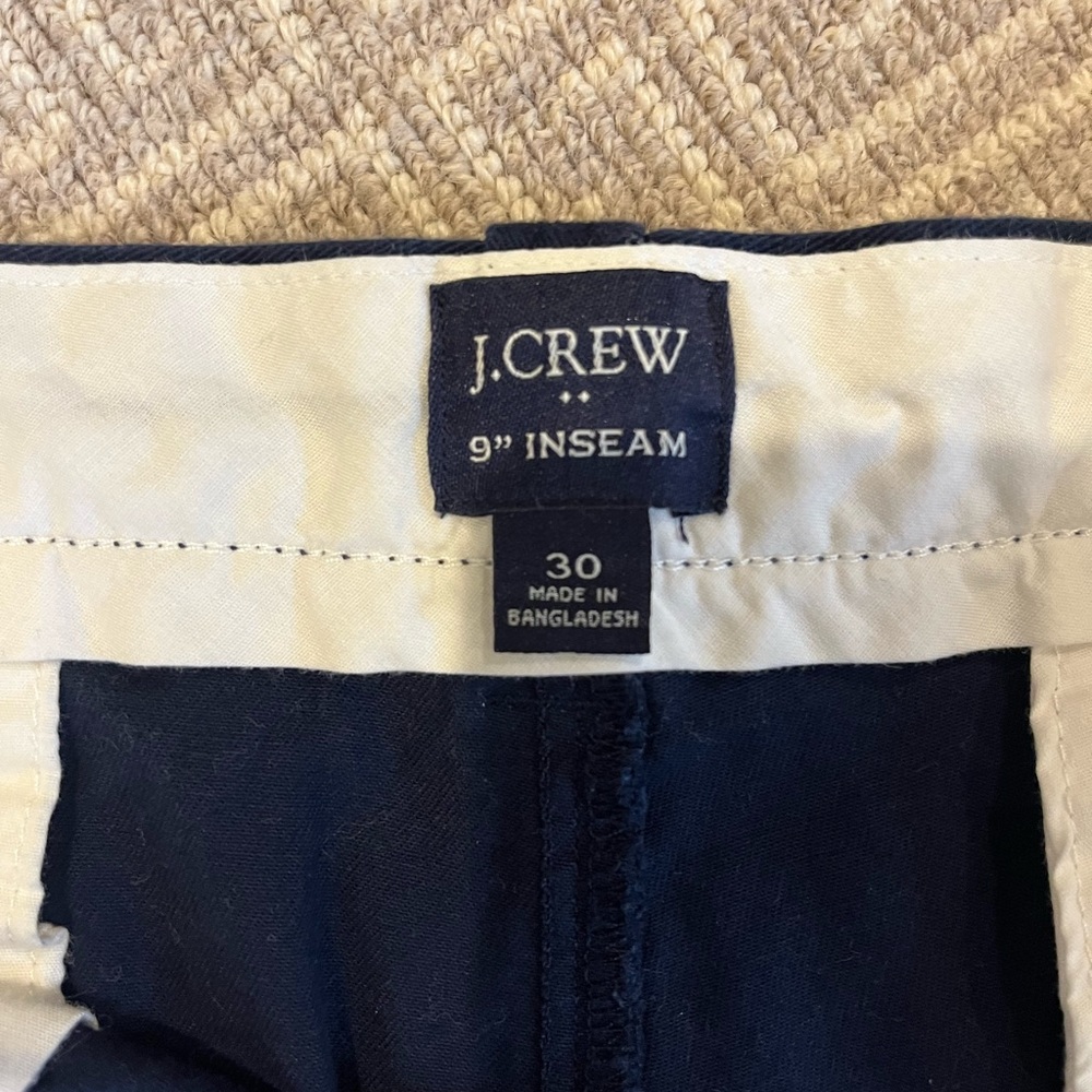 J. Crew 9” Inseam Shorts